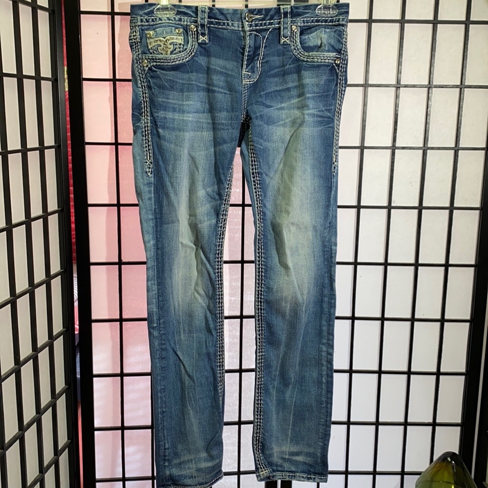 EUC Rock Revival Jeans Size 28